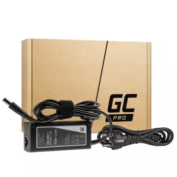 Fonte de alimentação/adaptador AC Green Cell AD07AP para Dell 19,5V 3,34A 65W / 7,4mm-5,0mm
