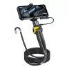 Ulefone uSmart E03 UF-EC03 câmara endoscópica, 1280x720 HD, sonda orientável 180° em duas direções, 6 LED, IP67, cabo semirrígido de 1 m