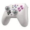 Comando sem fios GameSir T4n branco — Bluetooth, design ergonómico