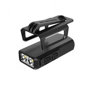 Lanterna de mão Nitecore TIP2 — 720 lm, iões de lítio, 55 h de autonomia, 38,3 g, preto
