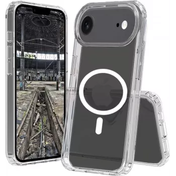 Clear MagSafe BackCase da jt berlin para Apple iPhone Air – capa protetora transparente