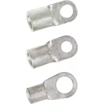 Terminal de anel LappKabel secção (máx.)=1,5 mm² diâmetro do furo=4,3 mm não isolado metal 63204045 100 unid. (63204045)