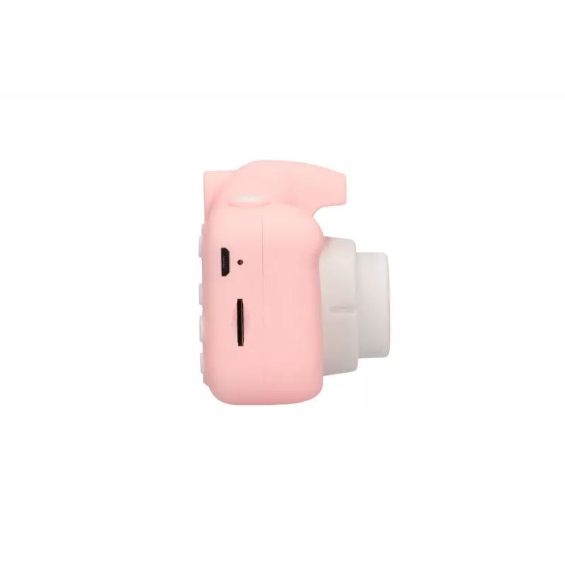 Câmara infantil Extralink H28 Dual rosa 1080P 30fps, ecrã de 2.0 polegadas