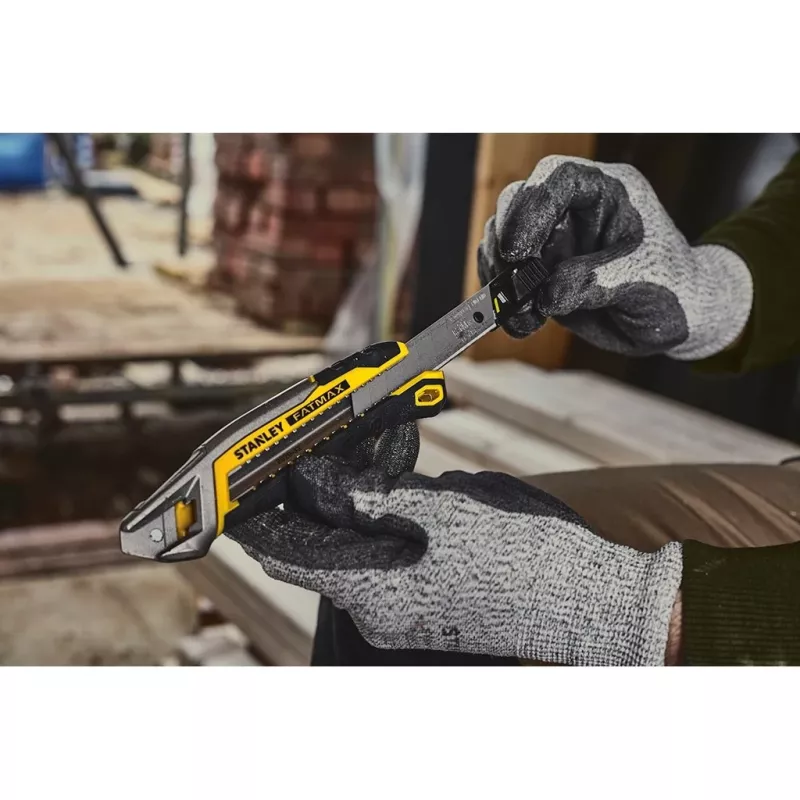 X-ato Stanley FATMAX FMHT10594-0 preto aço inoxidável amarelo 18 mm largura 165 mm comprimento