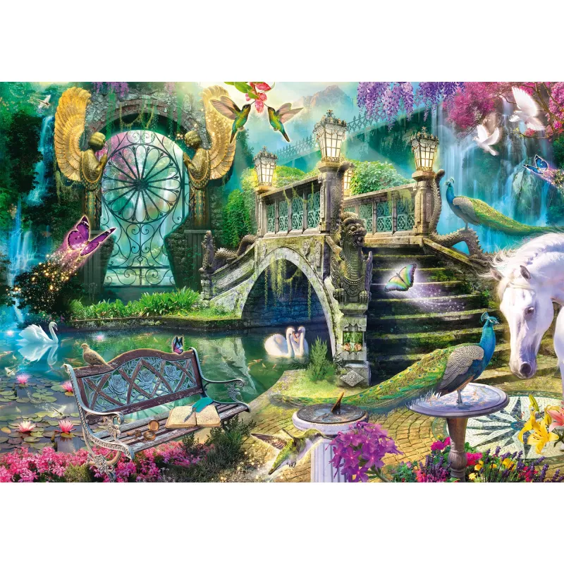 Jeff Haynie: Der geheime Garten, Puzzle 1000 peças