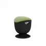 Banco de equilíbrio ergonómico Up Up Seul preto, D42 tecido verde