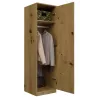 Topeshop SD-50 ARTISAN KPL roupeiro de quarto 5 prateleiras 1 porta(s) Carvalho
