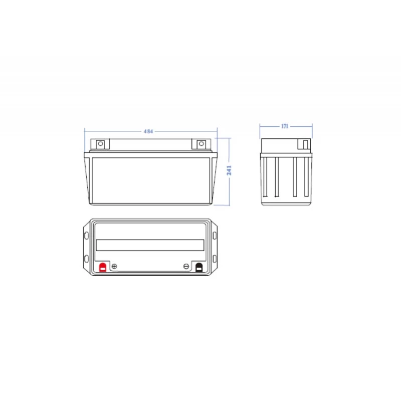 Bateria AGM Green Cell AGM32 12V 150Ah chumbo-ácido selada
