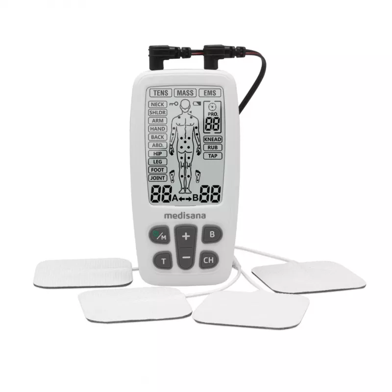 Aparelho de terapia da dor TENS/EMS 3 em 1 Medisana TT 200