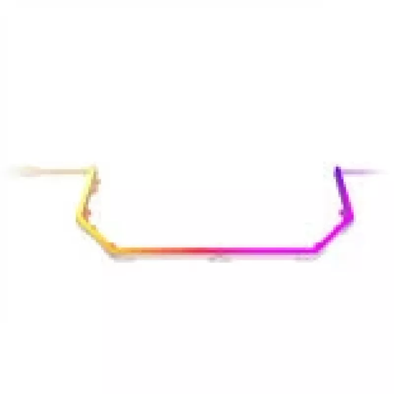 Tira LED HYTE Noodle LN70 ARGB branco — tira de iluminação ARGB endereçável para caixas de PC e iluminação ambiente