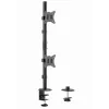 Suporte de monitor Gembird MA-D2-02, braço de monitor de secretária, capacidade máxima 9 kg