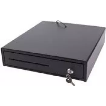 Gaveta de dinheiro Olympia SD335C com 4 compartimentos para notas e 8 compartimentos para moedas