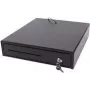 Gaveta de dinheiro Olympia SD335C com 4 compartimentos para notas e 8 compartimentos para moedas