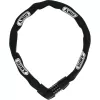 Cadeado de corrente ABUS 48566 Preto Branco 850 mm aço temperado