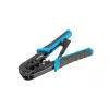 Alicate de crimpar LANBERG NT-0201 para fichas RJ-45, 180 mm, 315 g, preto/azul