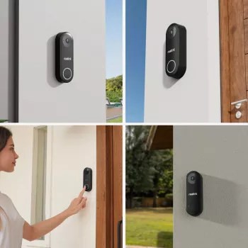 Campainha de vídeo Reolink D340W 5MP WLAN deteção de pessoas áudio bidirecional