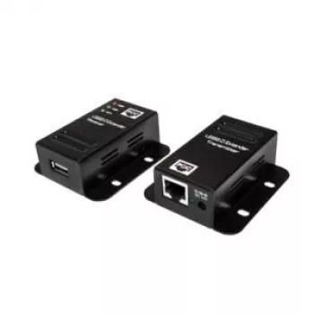 Extensor USB 2.0 Cat.5 Logilink até 50m 1 porta, POE (UA0267)