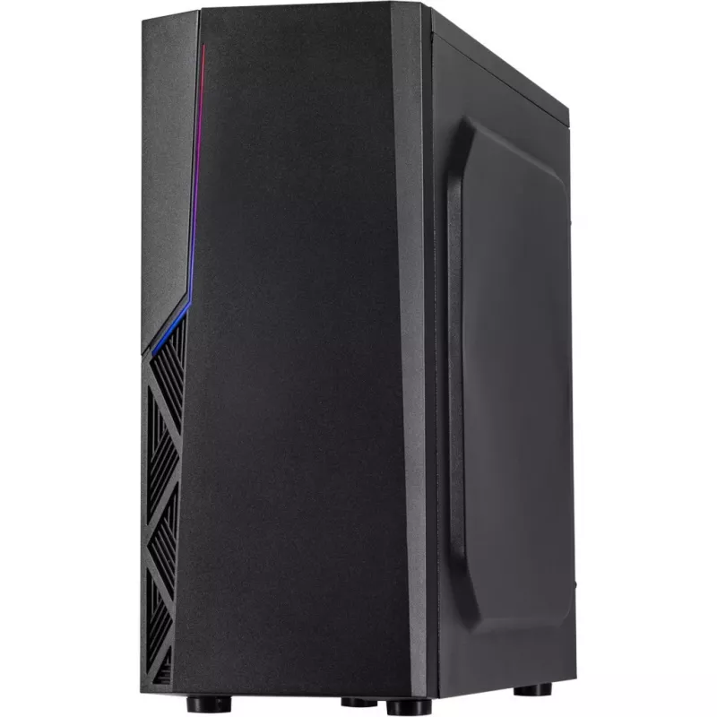 Caixa Inter-Tech ATX B-02 Midi sem fonte de alimentação