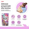 INABA Juicy Bites Camarão e Frutos do mar – Petiscos para gatos – 3x11,3 g