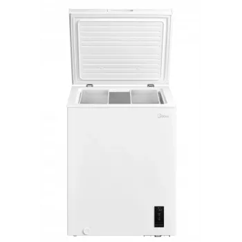 Arca congeladora Midea | MDRC207FEE01 | Classe de eficiência energética E | Arca | independente | Altura 85 cm | Capacidade útil total 142 L | branco