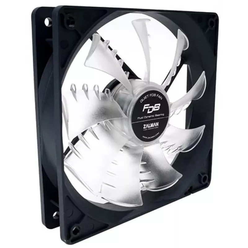 Sistema de arrefecimento para computador Zalman ZM-F3 FDB(SF) ventoinha para caixa de computador 12 cm preto, transparente