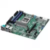 Placa-mãe ASRock EC262D4U Intel C262 LGA 1700 micro ATX, 4× DDR5 DIMM, 8× SATA III, 2× LAN, 1× M.2