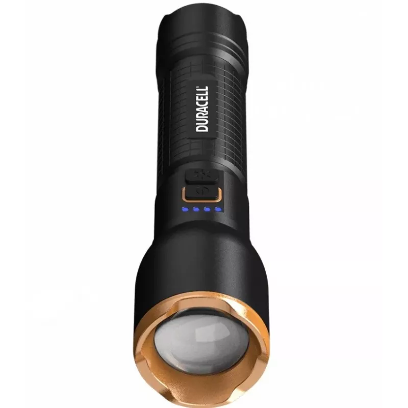 Lanterna Duracell DF3000R, preta