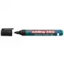 Marcador Edding 380 com ponta perfilada, tinta preta, 1 unid.