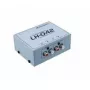 Conversor de linha fono Omnitronic LH-042 com saída RCA e fonte de alimentação 24V