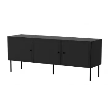 Móvel RTV 3D PALAZZO BIS 151x40x60 preto mate