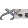 Manga de cabos LogiLink com fecho de correr, 2,0 m, cinzento de poliéster, resistente à abrasão, à tração e à deformação, resistente ao choque - 1 unid. (KAB0072)