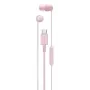 Headset Sony IER-EX15C Com fios In-Ear Chamadas/Música USB Type-C Rosa