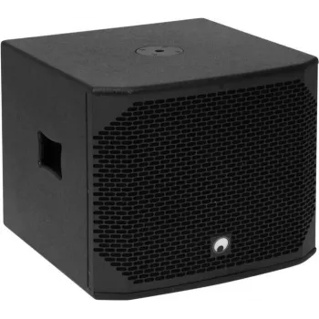 Subwoofer Omnitronic AZX-112 350W — subwoofer PA ativo, 350 W potência