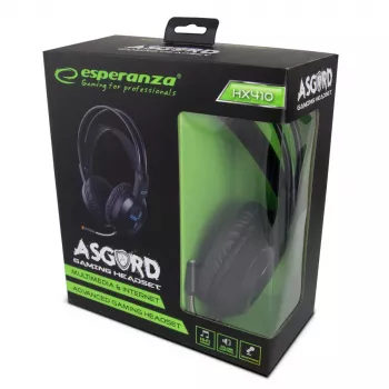 Headset gaming estéreo com microfone Asgard