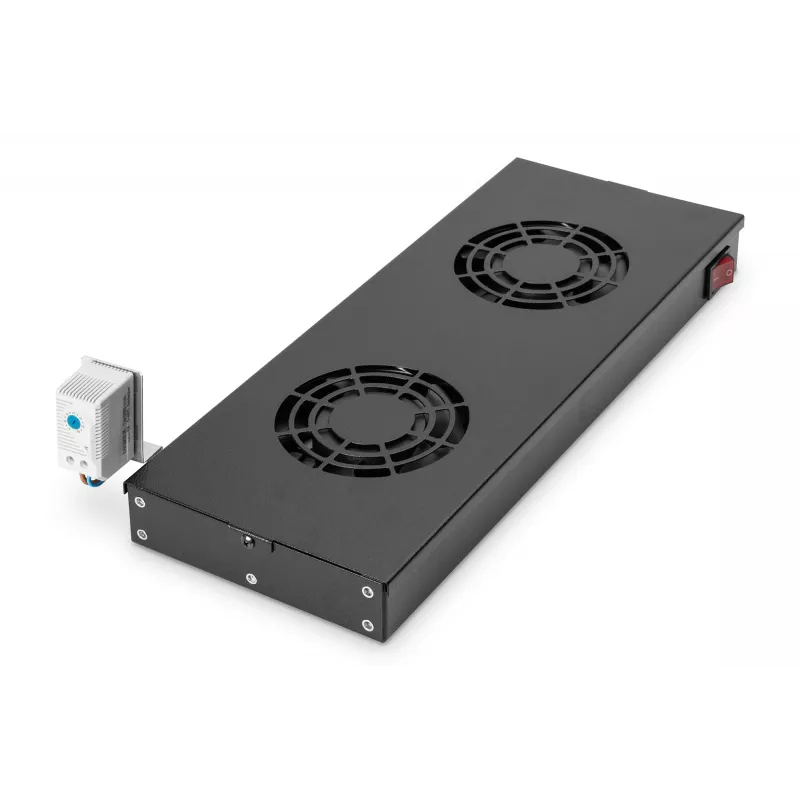 Unidade de ventilação Digitus para instalação variável de 483 mm (19 polegadas)
