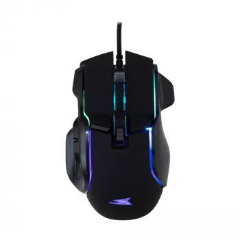 Rato Baracuda BGM-071 Piranha preto USB