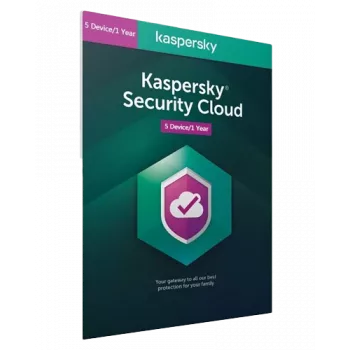 Kaspersky Security Cloud – 5 dispositivos 1 ano UE