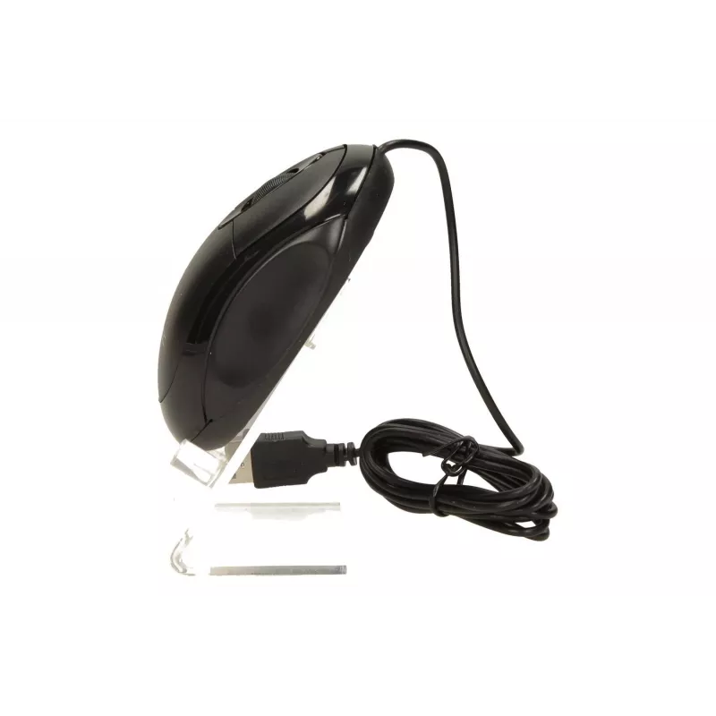 Logic Lm-11 - Rato - ótico - com fio - USB - preto