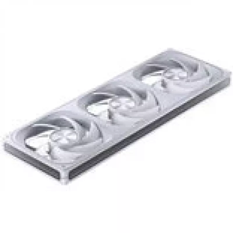 Conjunto de ventoinhas de caixa Jonsbo ZA-420W — 3×140 mm PWM ARGB, branco