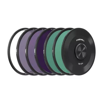 Conjunto de cinco filtros Freewell M2 Series Quick Swap 82mm — conjunto de densidade neutra e CPL
