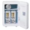 Mini-frigorífico Adler AD 8084G — compacto cinzento 12V/230V, capacidade 4 L, portátil, porta com dobradiça à direita