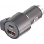 Carregador USB Voltcraft VC-CPS-45W 45 W Veículo Corrente de saída (máx.) 3 A USB-A, USB-C® conector fêmea Número de saídas: 2 x (VC-16690845)