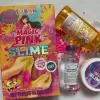 Conjunto de slime DIY TUBAN TU3569 — Magic Pink XL, não tóxico, seguro para crianças