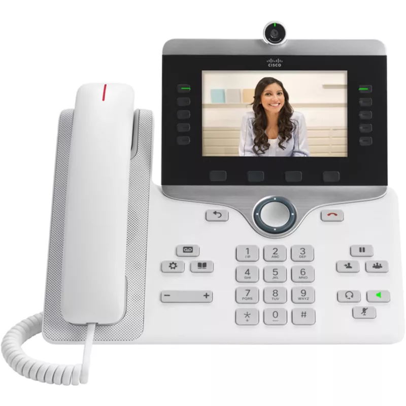 Telefone IP Cisco 8845 - Videotelefone IP - com câmara digital, interface Bluetooth