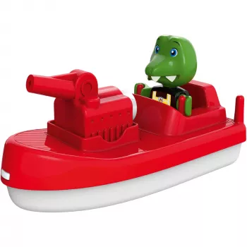 FireBoat, veículo de brincar vermelho/branco