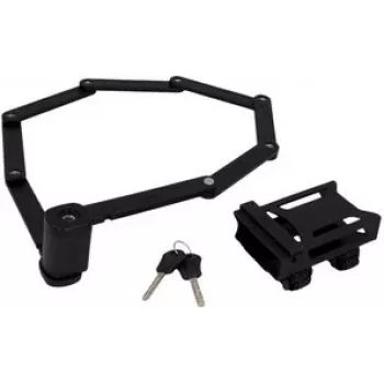 Cadeado de bicicleta dobrável FISCHER Cadeado de bicicleta dobrável XL 1100 mm — aço temperado