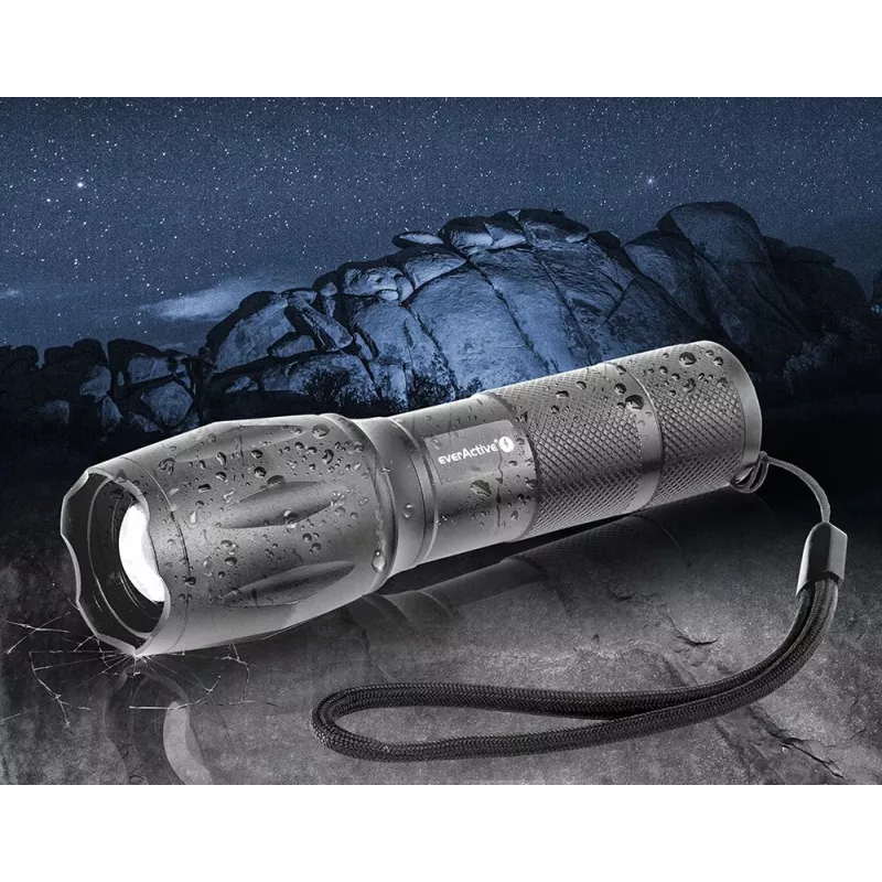 Lanterna LED everActive FL600, 600 lm, CREE XM-L2, 18650 / 3x AAA