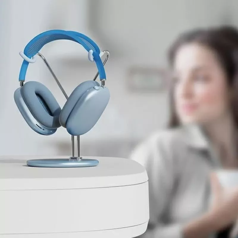 Suporte para auscultadores SODI AirPods Max SAM-300 azul para auscultadores over-ear