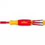 Conjunto de chaves de fendas wiha 41157 LiftUp electric, isolado vermelho/amarelo, 7 peças