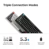 Teclado sem fios Q3 ULTRA/Preto Q3U-M3 Keychron